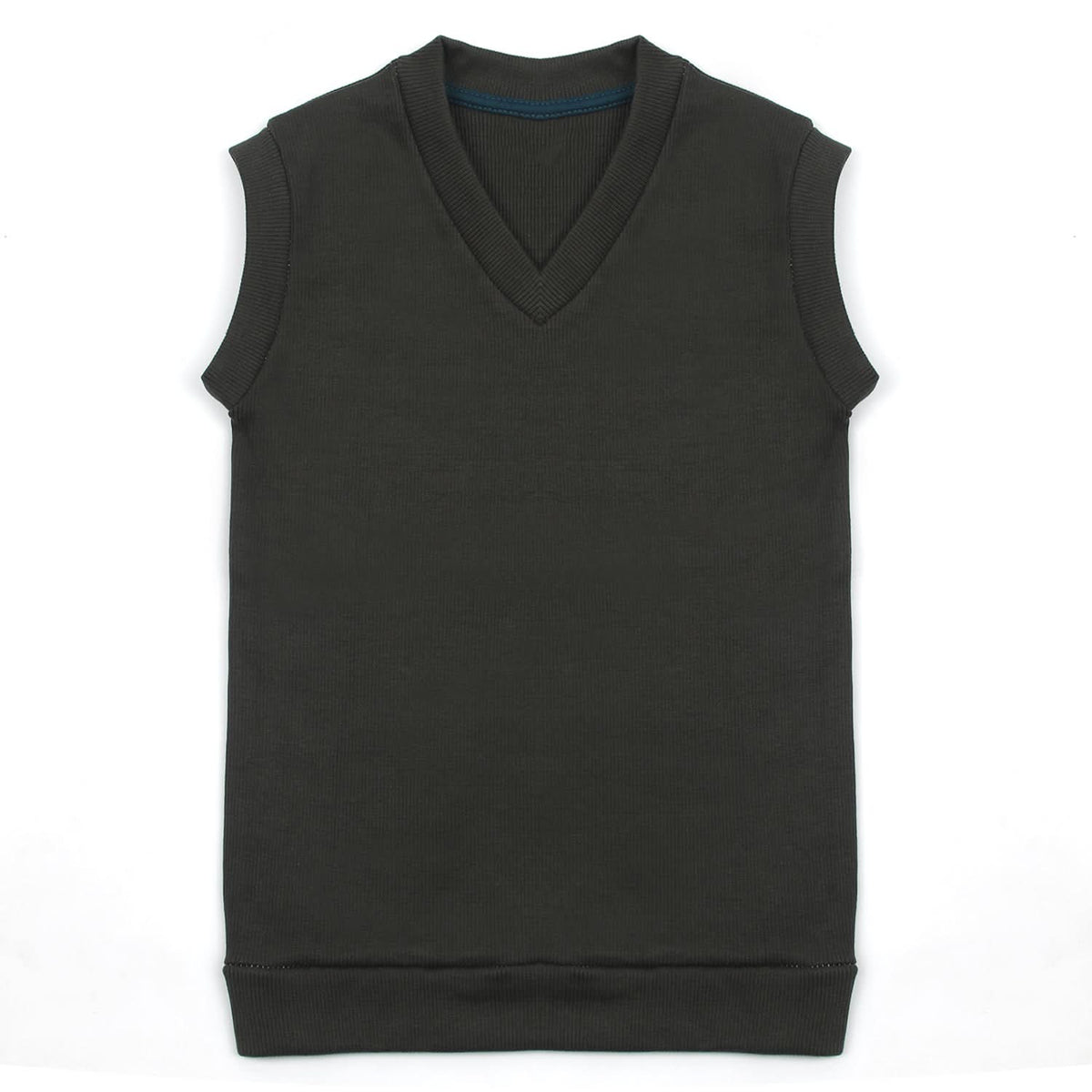 Boys Sleeveless  Sweater - Olive, Boys Sweaters, Chase Value, Chase Value