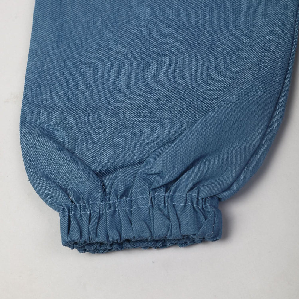 Girls Tight Half Sleeves Suit - Light Blue, Girls Suits, Chase Value, Chase Value