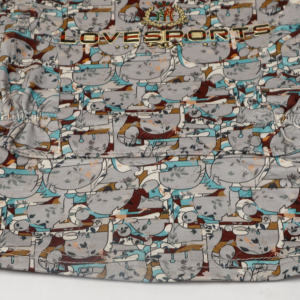 Girls Tight Half Sleeves Suit - Grey, Girls Suits, Chase Value, Chase Value