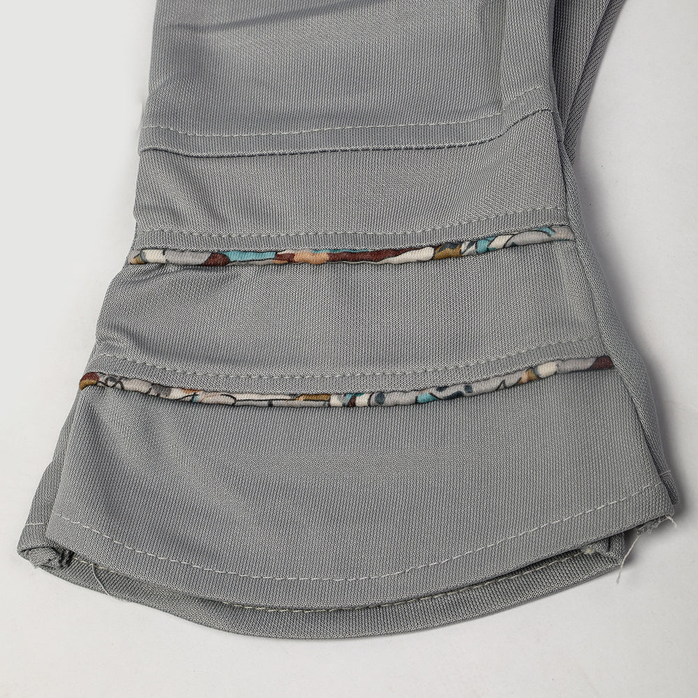 Girls Tight Half Sleeves Suit - Grey, Girls Suits, Chase Value, Chase Value