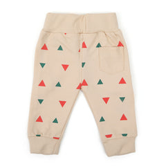 Newborn Girls Trouser - Beige