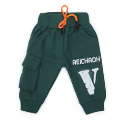 Newborn Boys Trouser - Green