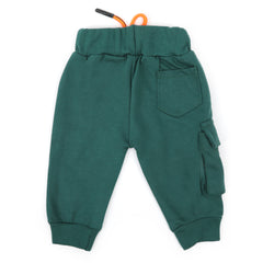 Newborn Boys Trouser - Green