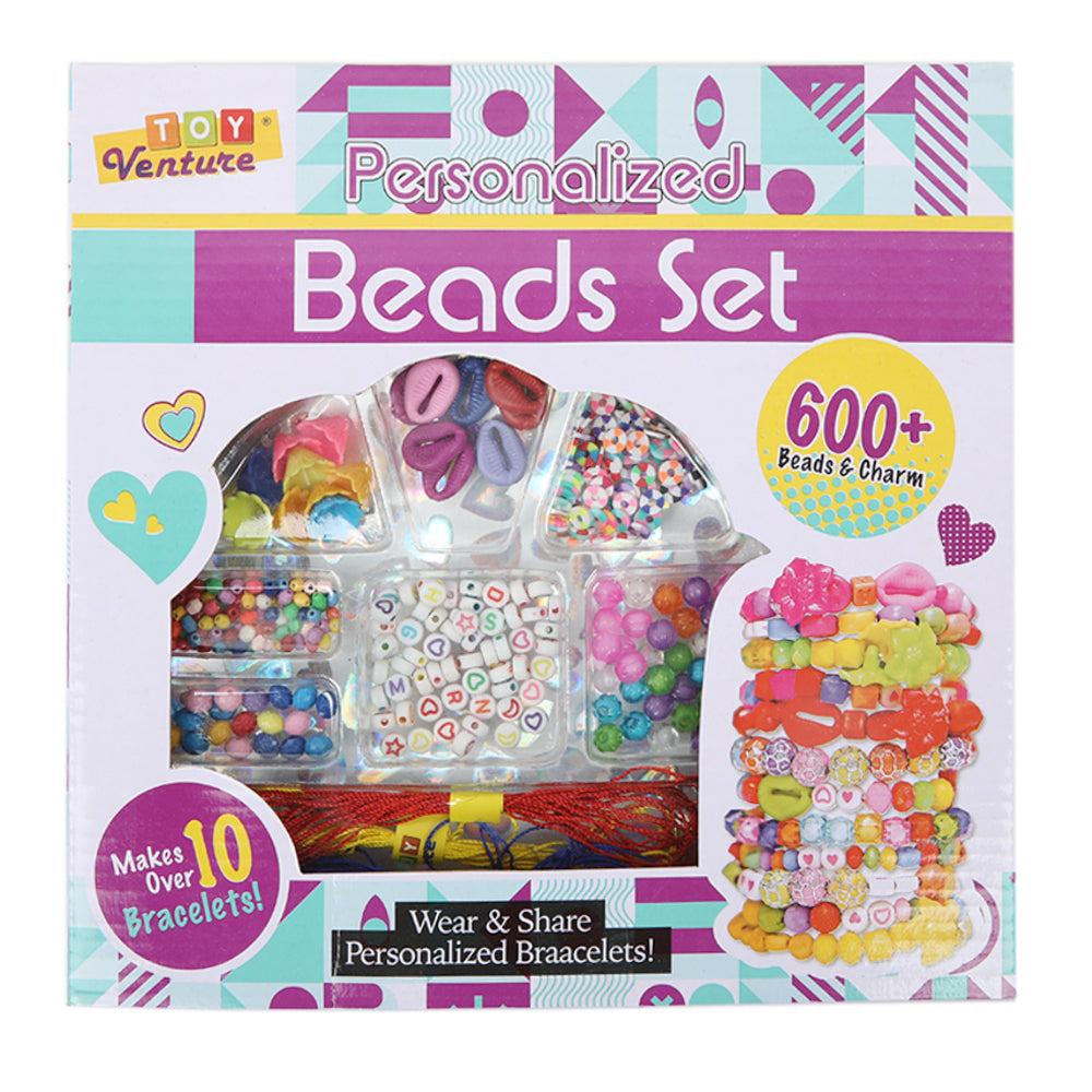 Beads Kits Set For Kids Children- Craft Jewelry Making For Little Girls, Kids Cosmetic & Kitchen Sets, Chase Value, Chase Value