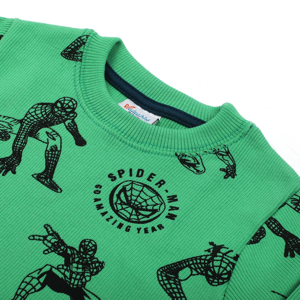 Boys Full Sleeves SweatShirt - Green, Boys Hoodies & Sweat Shirts, Chase Value, Chase Value