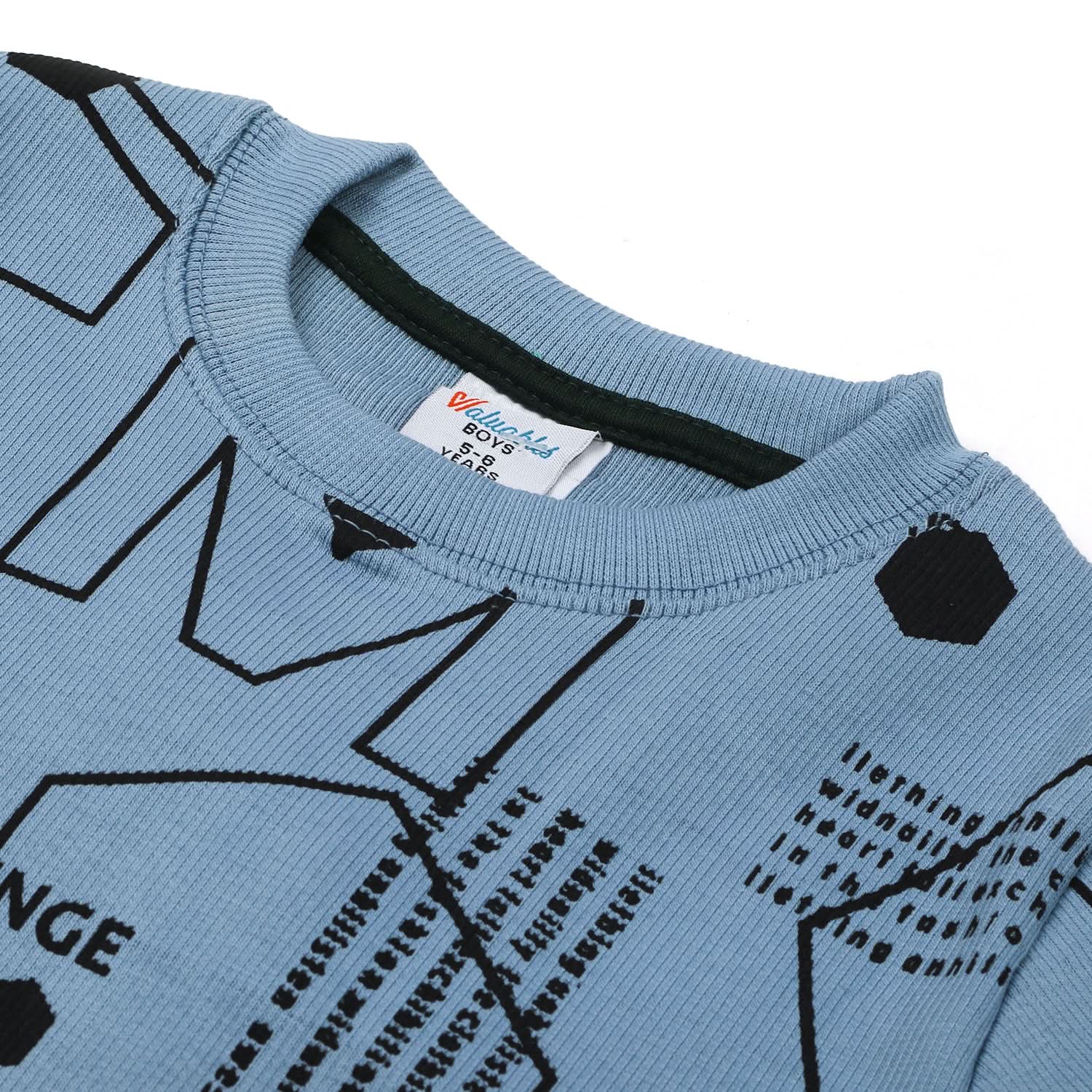 Boys Full Sleeves SweatShirt - Light Blue, Boys Hoodies & Sweat Shirts, Chase Value, Chase Value