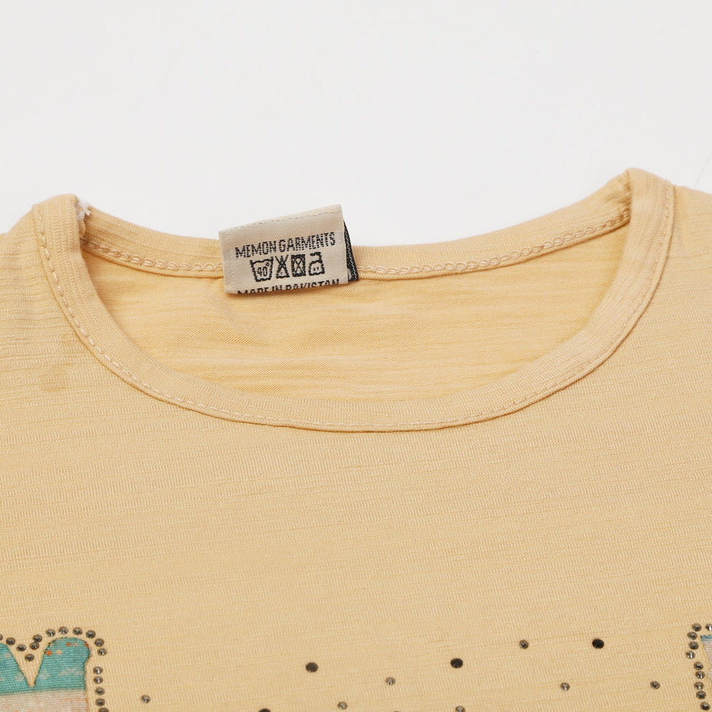 Girls Tight Half Sleeves Suit - Khaki, Girls Suits, Chase Value, Chase Value