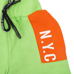 Newborn Boys Trouser - Light Green