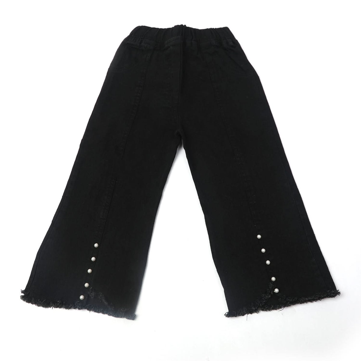 Girl's Denim Pant - Black, Girls Pants & Capri, Chase Value, Chase Value
