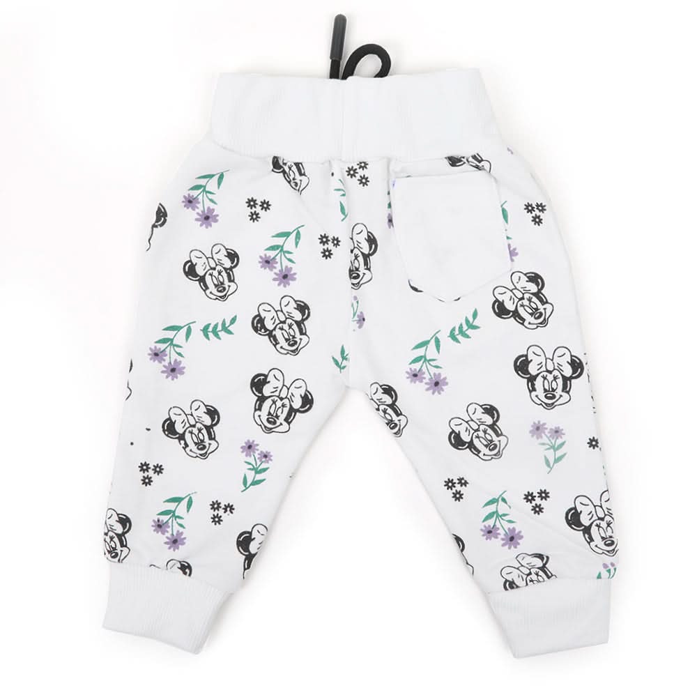 Newborn Girls Trouser - White, Newborn Girls Shorts Skirts & Pants, Chase Value, Chase Value