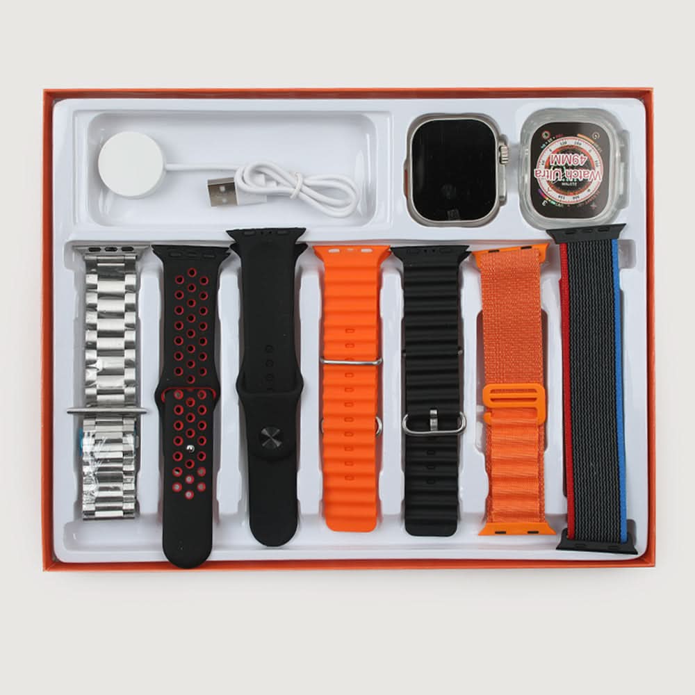 Smart Watch Ultra 2 S100 7IN1-49mm, Smart Watches, Chase Value, Chase Value