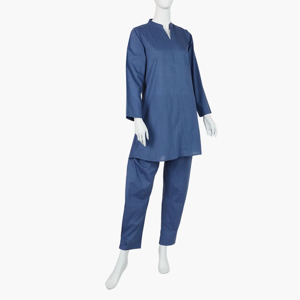 Women's Shalwar Suit - Blue, Women Shalwar Suits, Chase Value, Chase Value