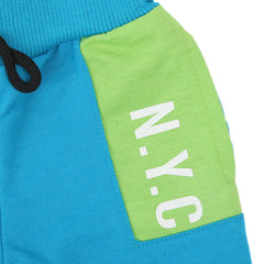 Newborn Boys Trouser - Blue