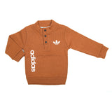 Boys Full Sleeves SweatShirt - Orange, Boys Hoodies & Sweat Shirts, Chase Value, Chase Value