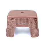 DWD Patra Mini Plastic Bathroom Stool - Brown, Bathroom Stool, Chase Value, Chase Value