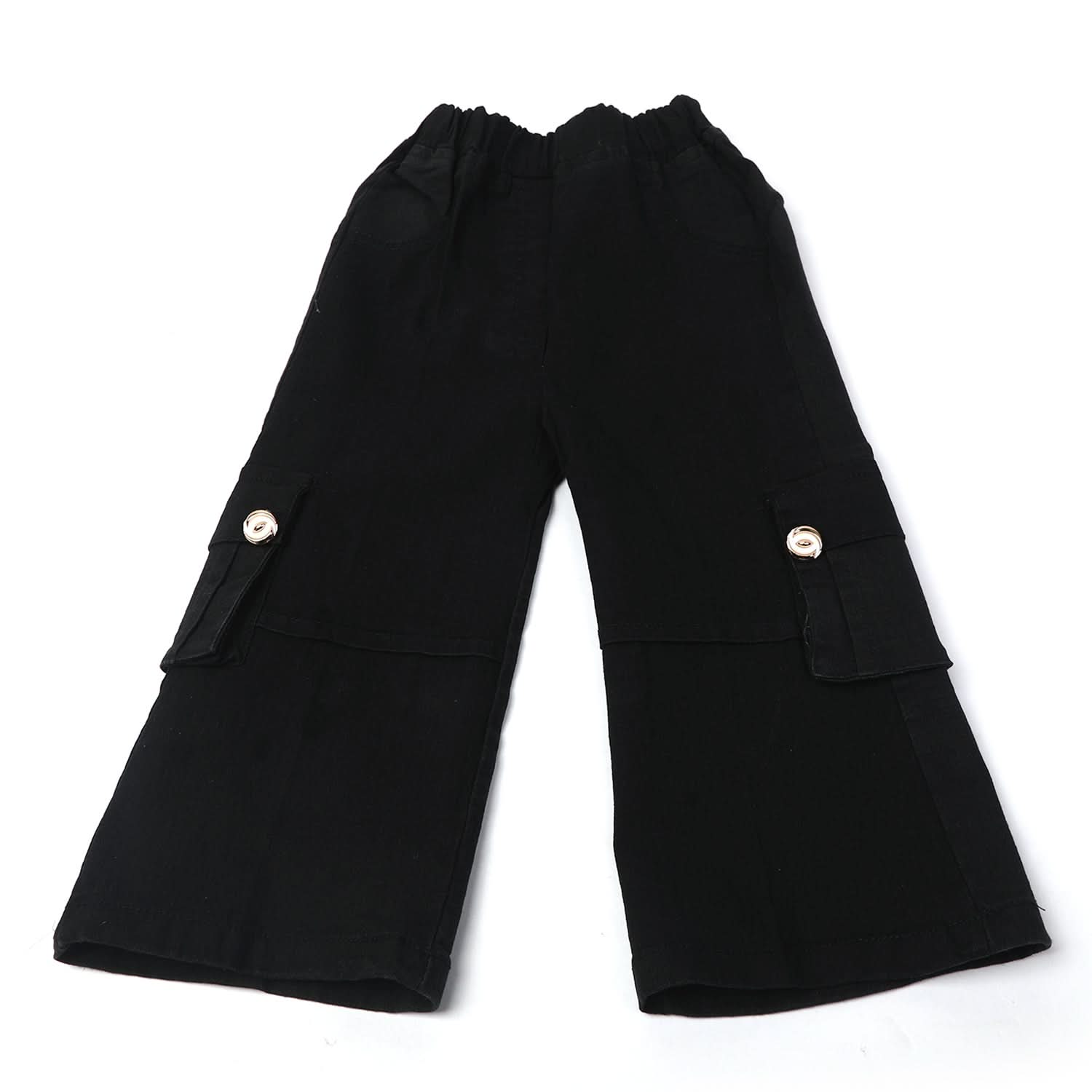 Girl's Denim Pant - Black, Girls Pants & Capri, Chase Value, Chase Value