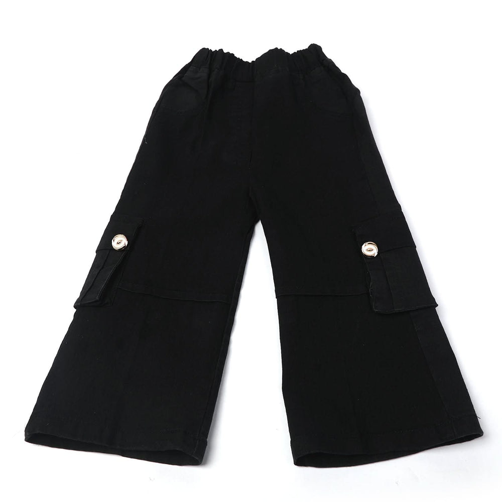 Girl's Denim Pant - Black, Girls Pants & Capri, Chase Value, Chase Value