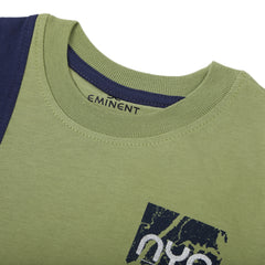 Eminent Boys Full Sleeves T-Shirt - Spin Green