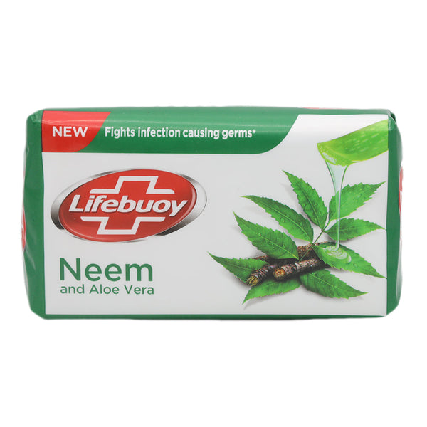 Lifebuoy Neem And Aloe Vera Soap 140 gm, Beauty & Personal Care, Soaps, Chase Value, Chase Value