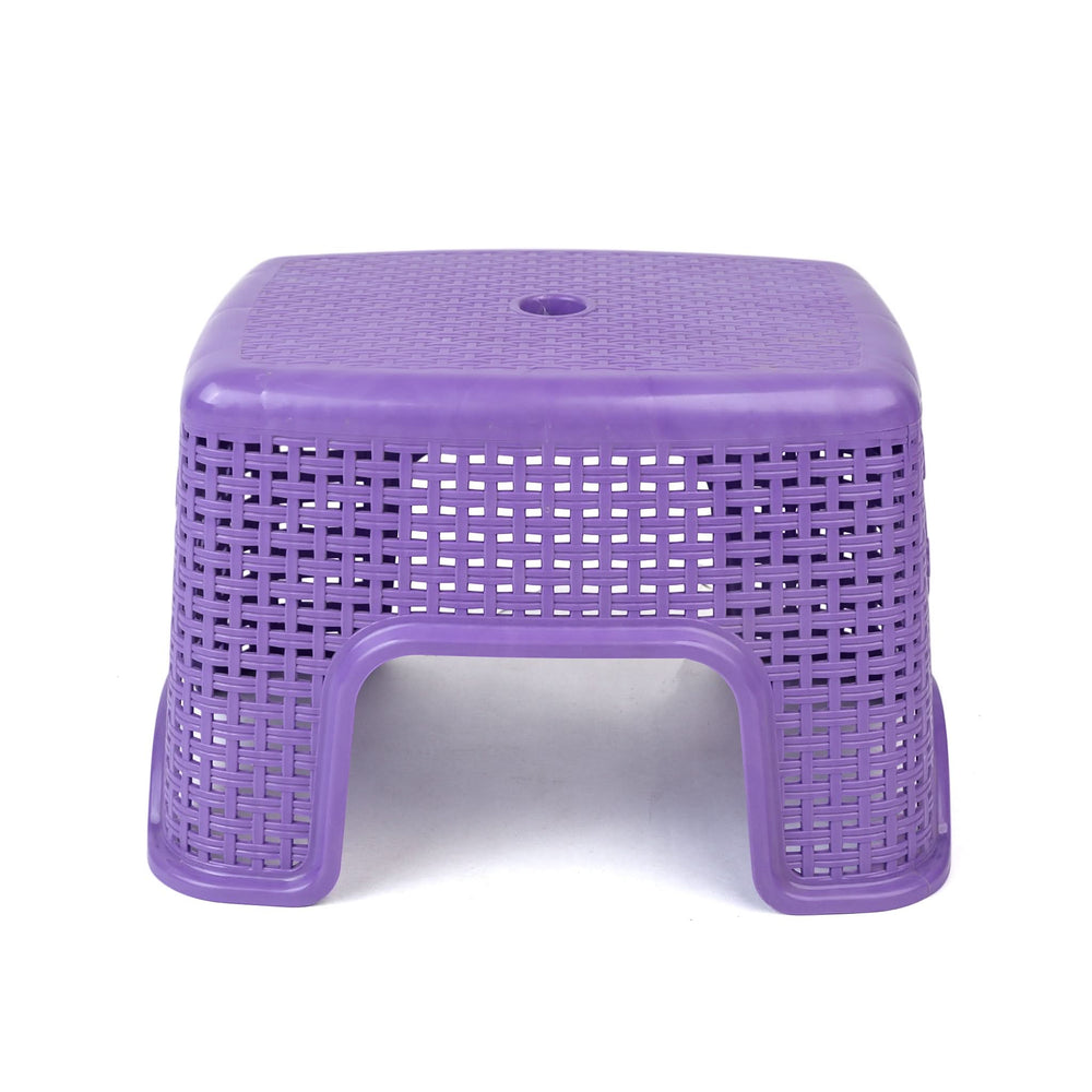 DWD Patra Mini Plastic Bathroom Stool - Purple, Bathroom Stool, Chase Value, Chase Value