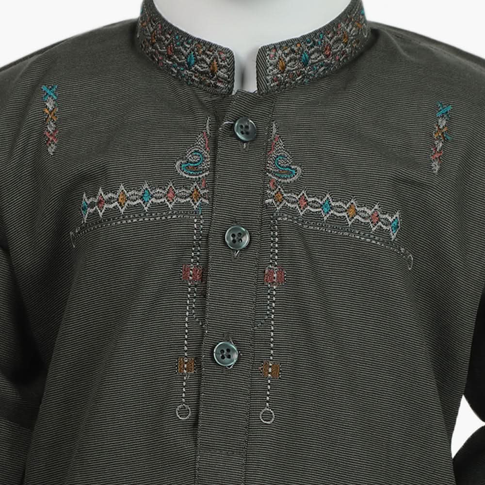 Boys Shalwar Suit - Olive Green, Boys Shalwar Kameez, Chase Value, Chase Value