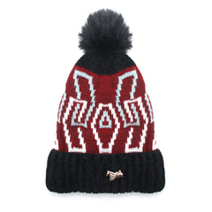Women's Woolen Cap - Black