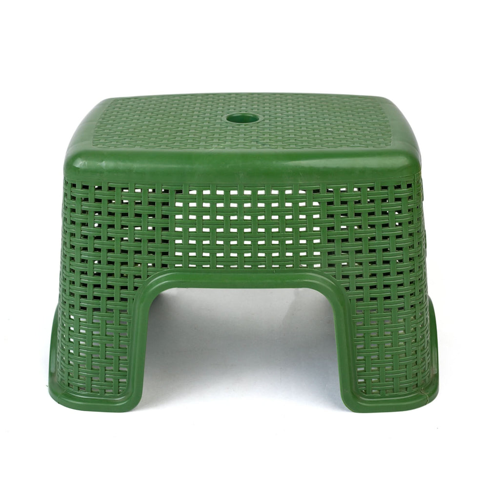 DWD Patra Mini Plastic Bathroom Stool - Green, Bathroom Stool, Chase Value, Chase Value