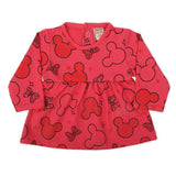 Newborn Girls Full Sleeves Frock - Pink, Newborn Girls Frocks, Chase Value, Chase Value
