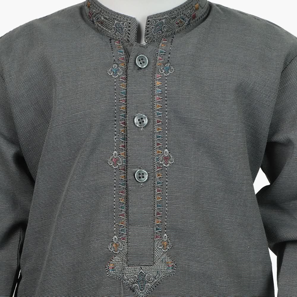 Boys Shalwar Suit - Grey, Boys Shalwar Kameez, Chase Value, Chase Value