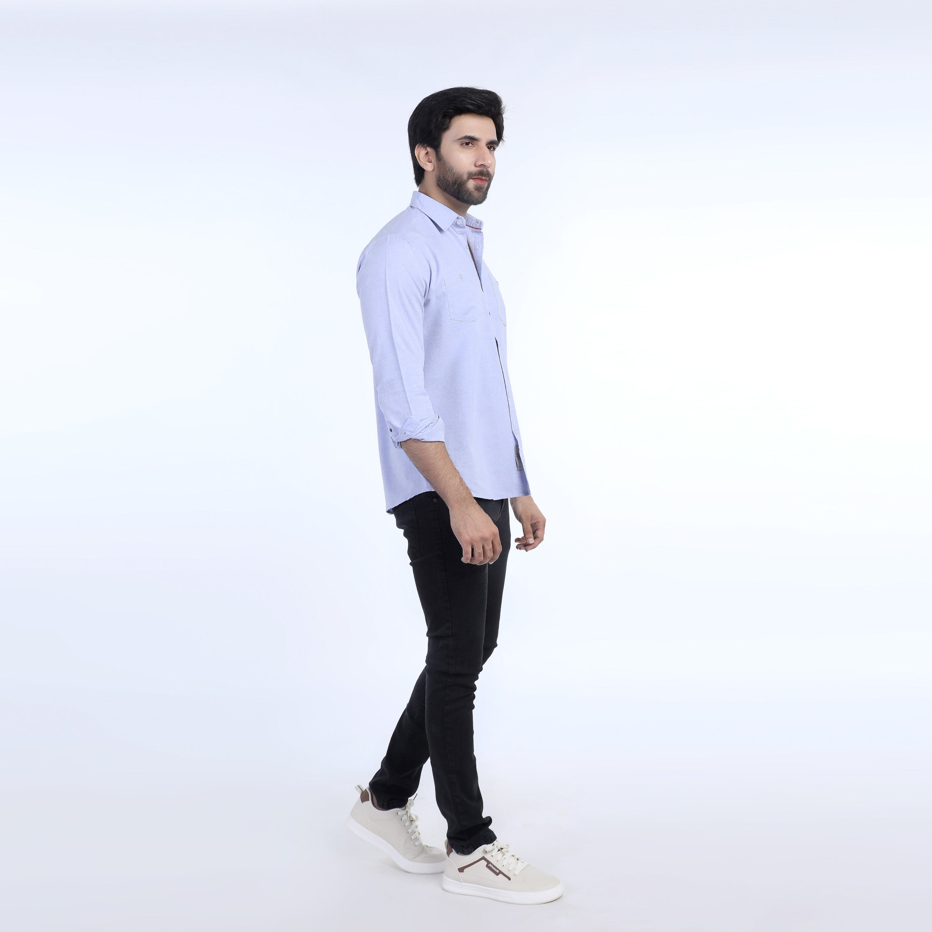 Eminent Men's Casual Chambray Shirt - Sky Blue, Men's Shirts, Eminent, Chase Value