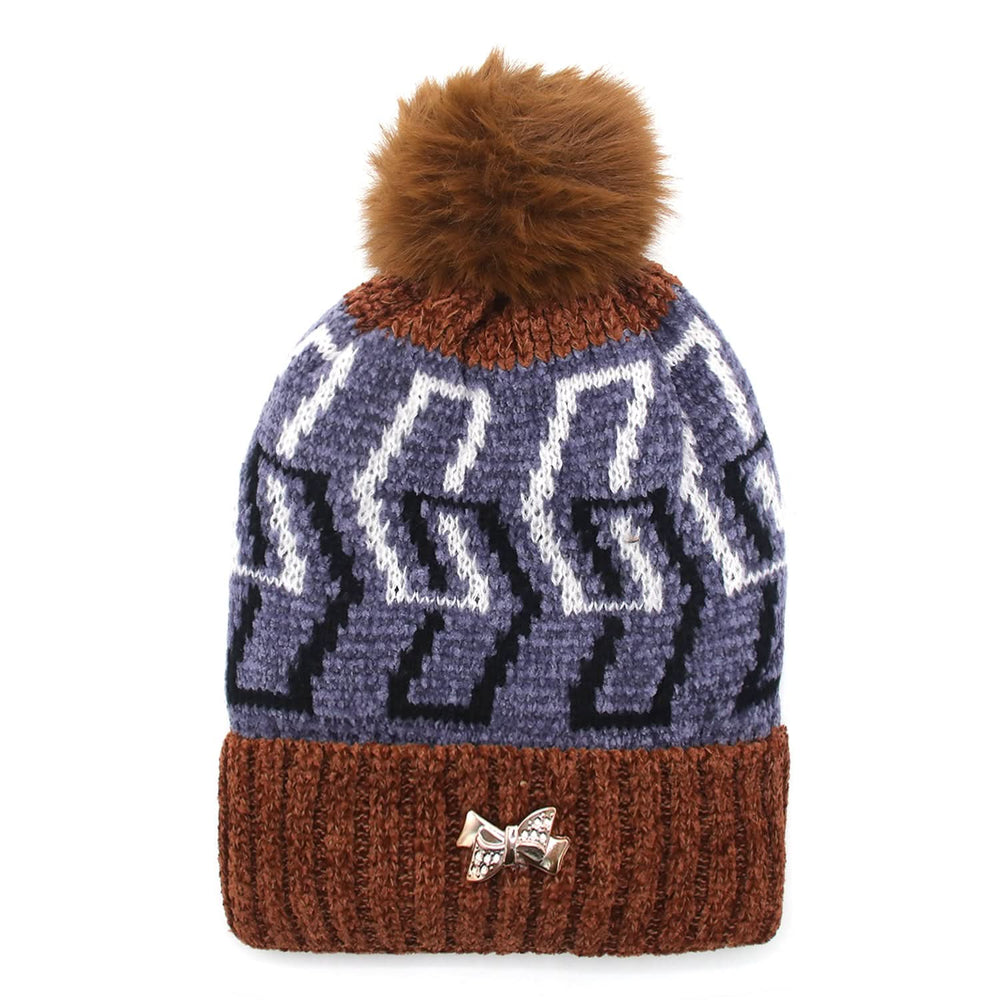 Women's Woolen Cap - Brown, Women's Cap & Other Accessories, Chase Value, Chase Value