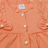 Girls Half Sleeves Suits - Peach, Girls Suits, Chase Value, Chase Value