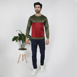 Men's Full Sleeves Sweat Shirt - Green, Men's Sweater & Sweat Shirts, Chase Value, Chase Value