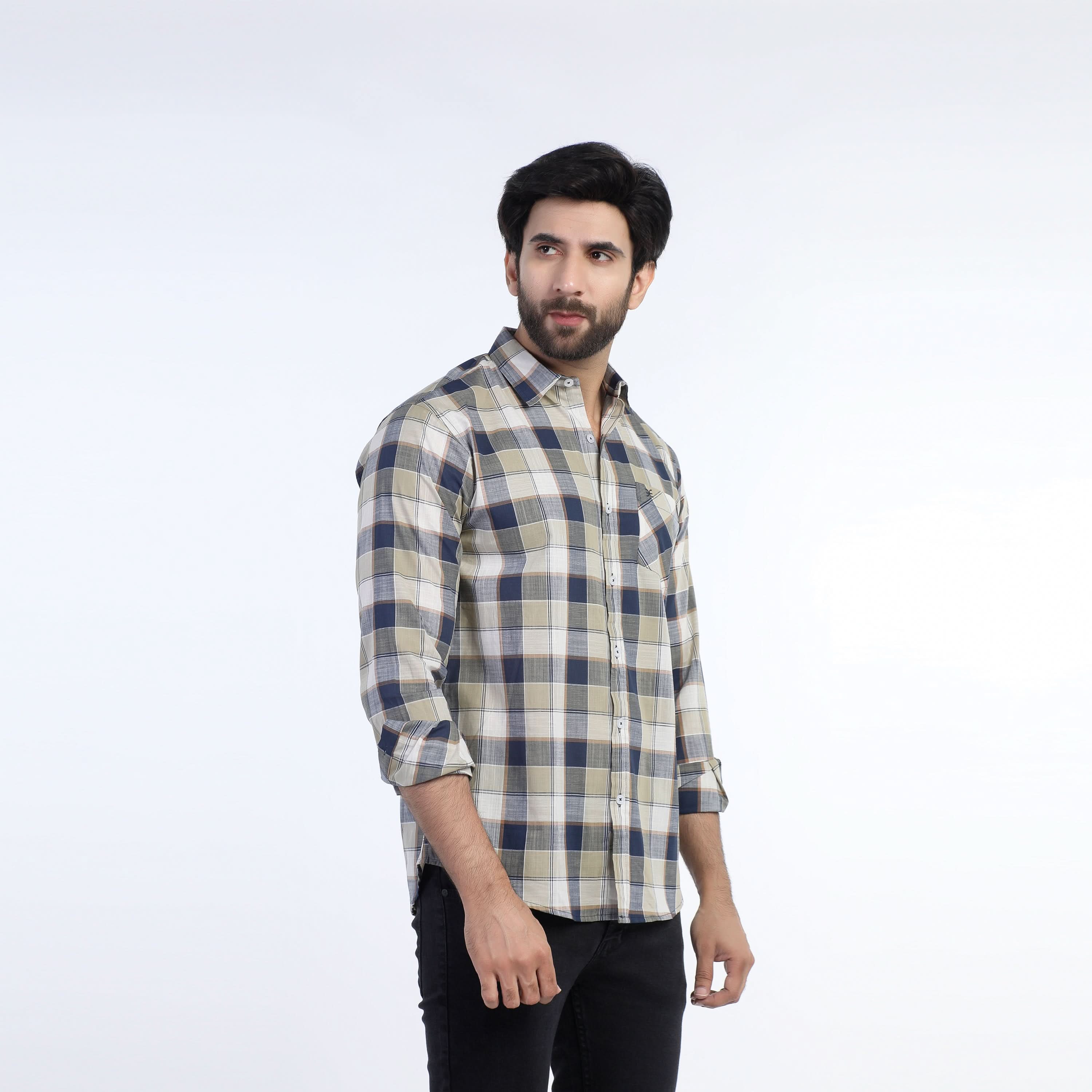 Eminent Men's Casual Check Shirt - Multi Color, Men's Shirts, Eminent, Chase Value