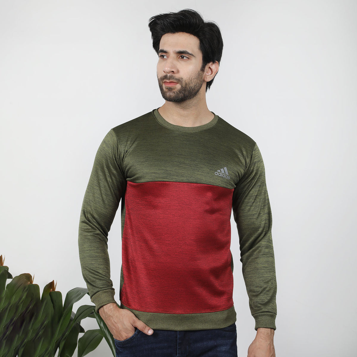 Men's Full Sleeves Sweat Shirt - Green, Men's Sweater & Sweat Shirts, Chase Value, Chase Value