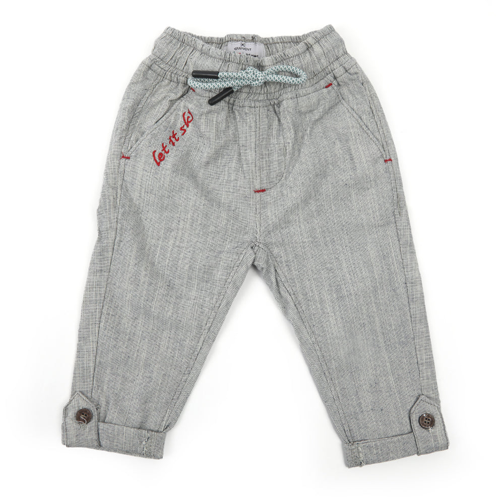 Eminent Newborn Boys Cotton Pant - Grey, Newborn Boys Shorts & Pants, Eminent, Chase Value