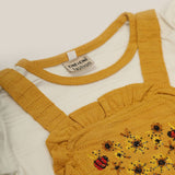 Girls Full Sleeves Tight Suit - Mustard, Girls Suits, Chase Value, Chase Value