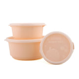Belli Plastic Ultra Crisper Box 3 in 1 Set - Peach, Storage Boxes, Chase Value, Chase Value
