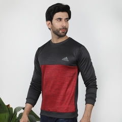 Men's Full Sleeves Sweat Shirt - Dark Grey