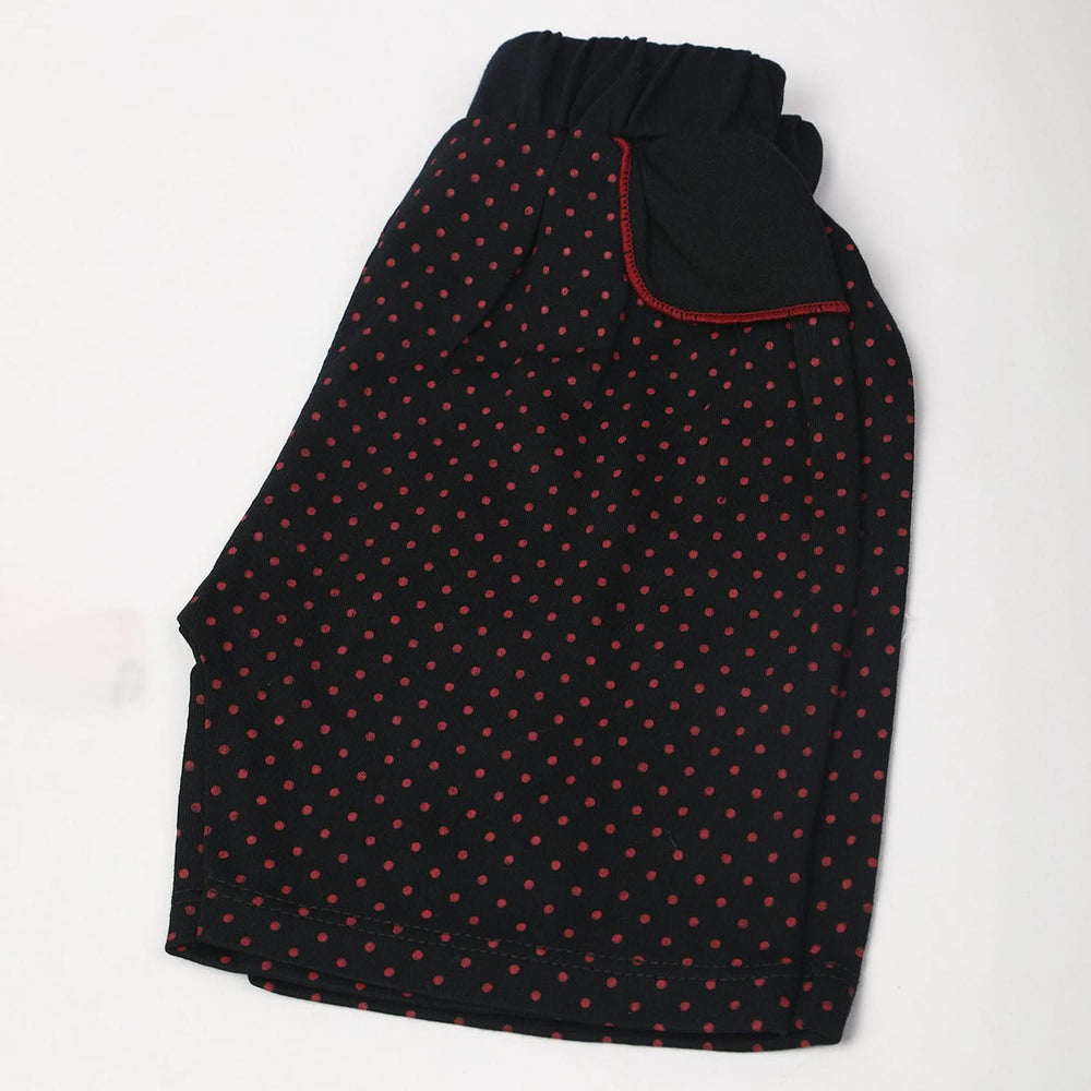 Girls Half Sleeves Short Suit - Maroon, Girls Suits, Chase Value, Chase Value