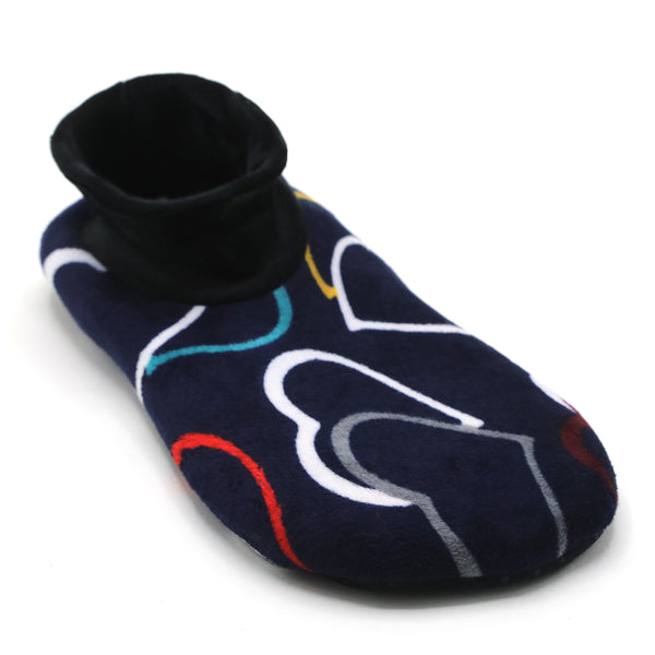 Women's Velvet Boot Socks - Navy Blue