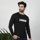 Men's Full Sleeves T-Shirt - Black, Men's T-Shirts & Polos, Chase Value, Chase Value
