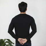 Men's Full Sleeves T-Shirt - Black, Men's T-Shirts & Polos, Chase Value, Chase Value