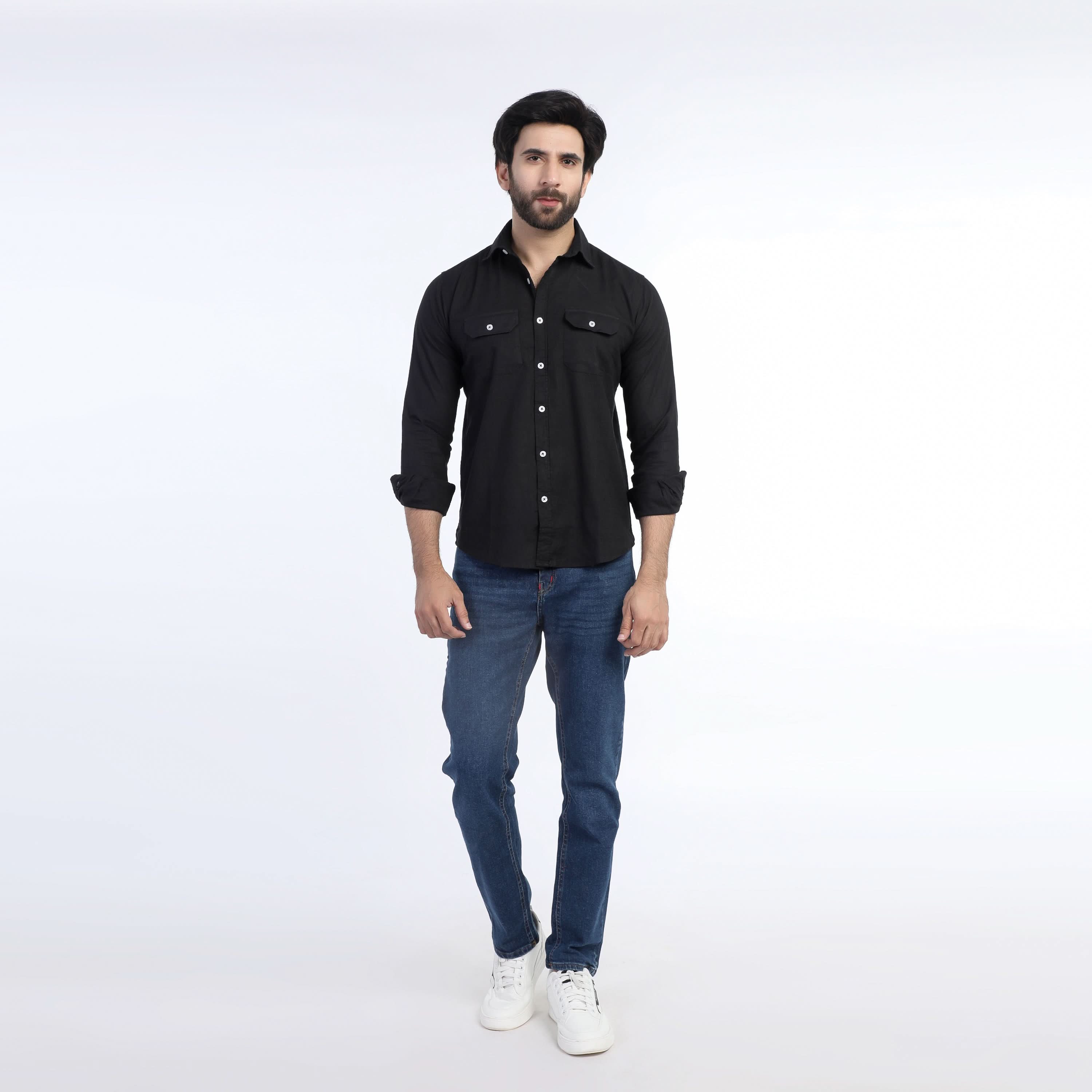 Eminent Men's Casual Shirt - Black, Men's Shirts, Eminent, Chase Value