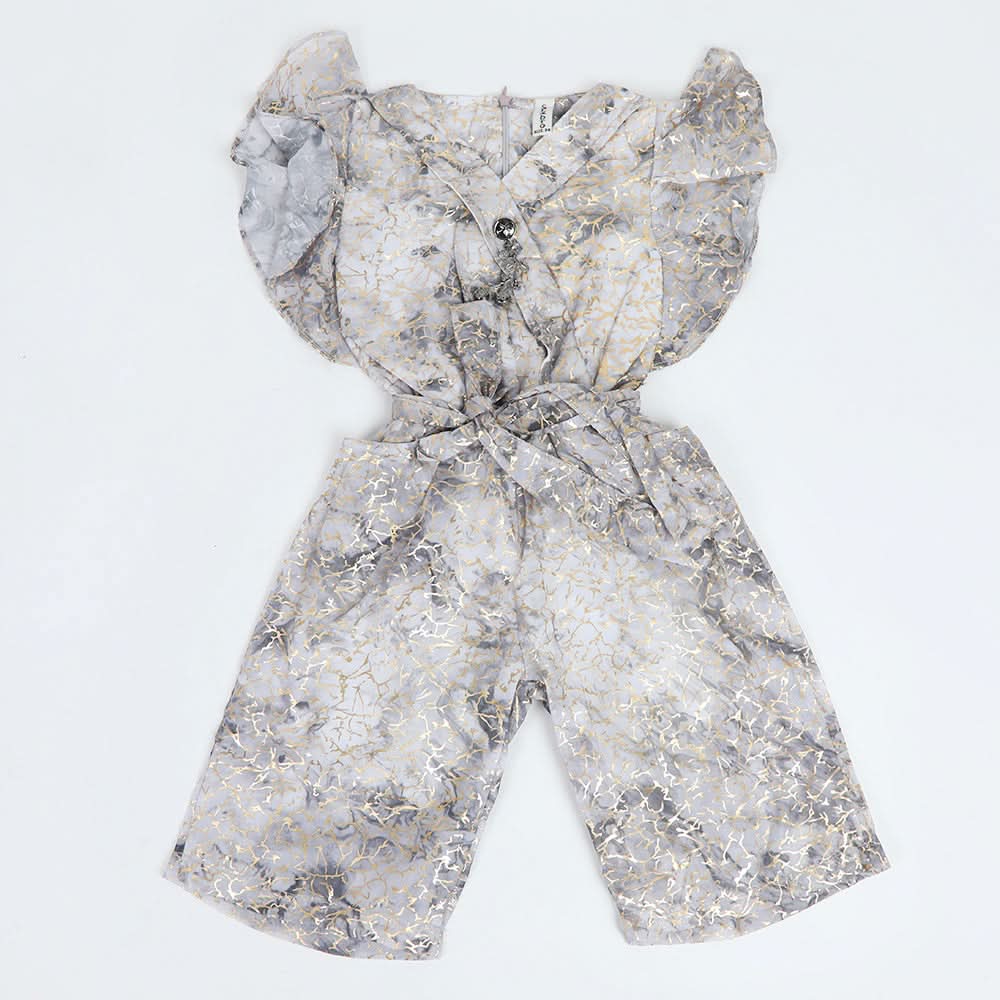 Girls Jump Suit - Grey, Girls Suits, Chase Value, Chase Value