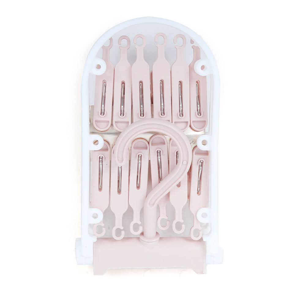 Cloth hanger Pack of 12 - Light Pink, Home Accessories, Chase Value, Chase Value