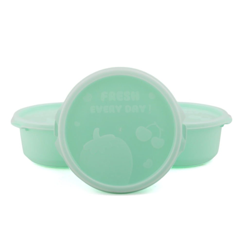 Belli Plastic Ultra Crisper Box Small 3 Pcs - Light Green, Storage Boxes, Chase Value, Chase Value