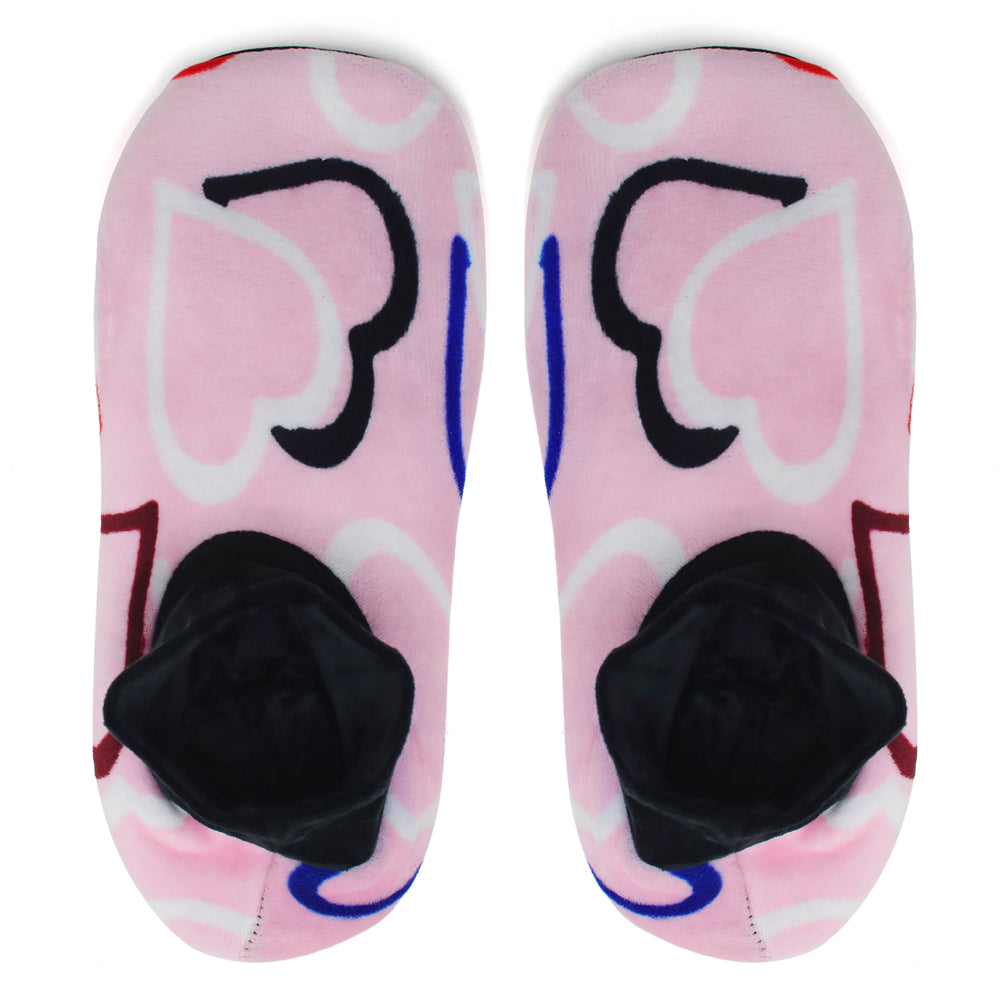 Women's Velvet Boot Socks - Pink, Women Socks Stocking & Gloves, Chase Value, Chase Value