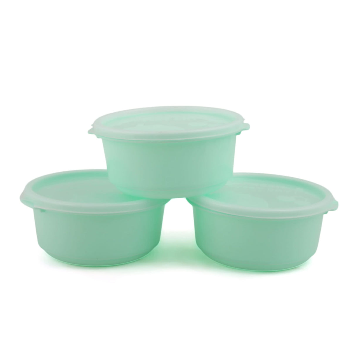 Belli Plastic Ultra Crisper Box Small 3 Pcs - Light Green, Storage Boxes, Chase Value, Chase Value