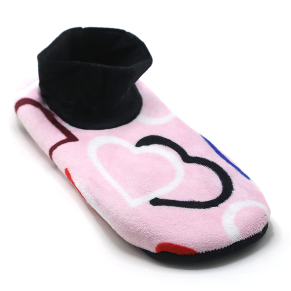 Women's Velvet Boot Socks - Pink